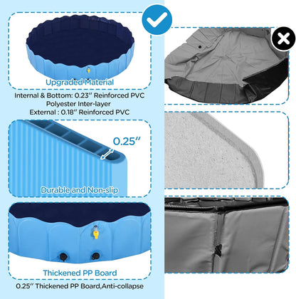 Yaheetech Foldable Pool