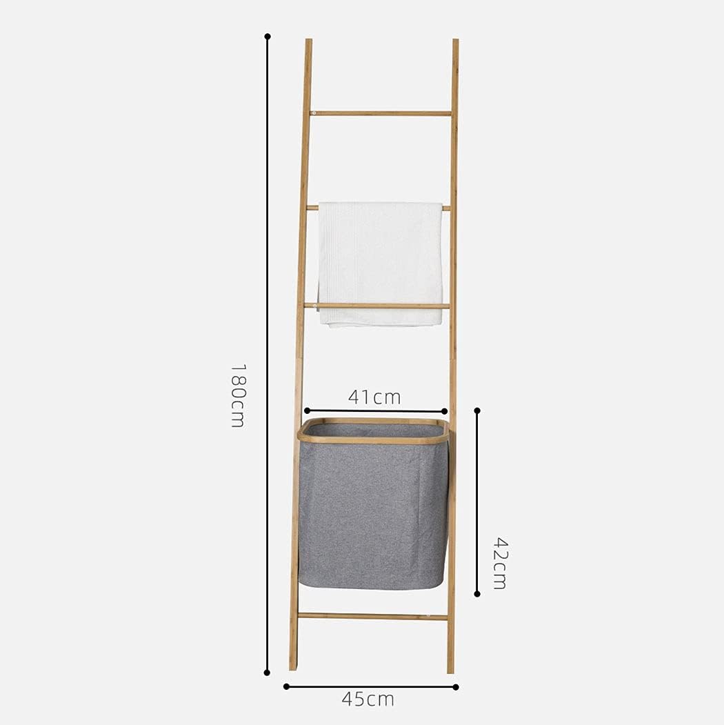 Bamboo Hanging Laundry Basket