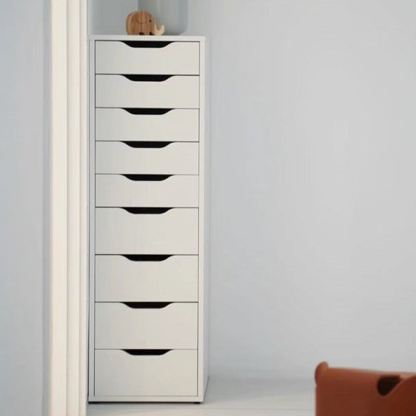 ALEX 9 drawers unit white