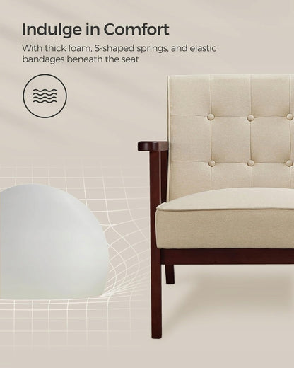 SONGMICS Accent Leisure Chair,