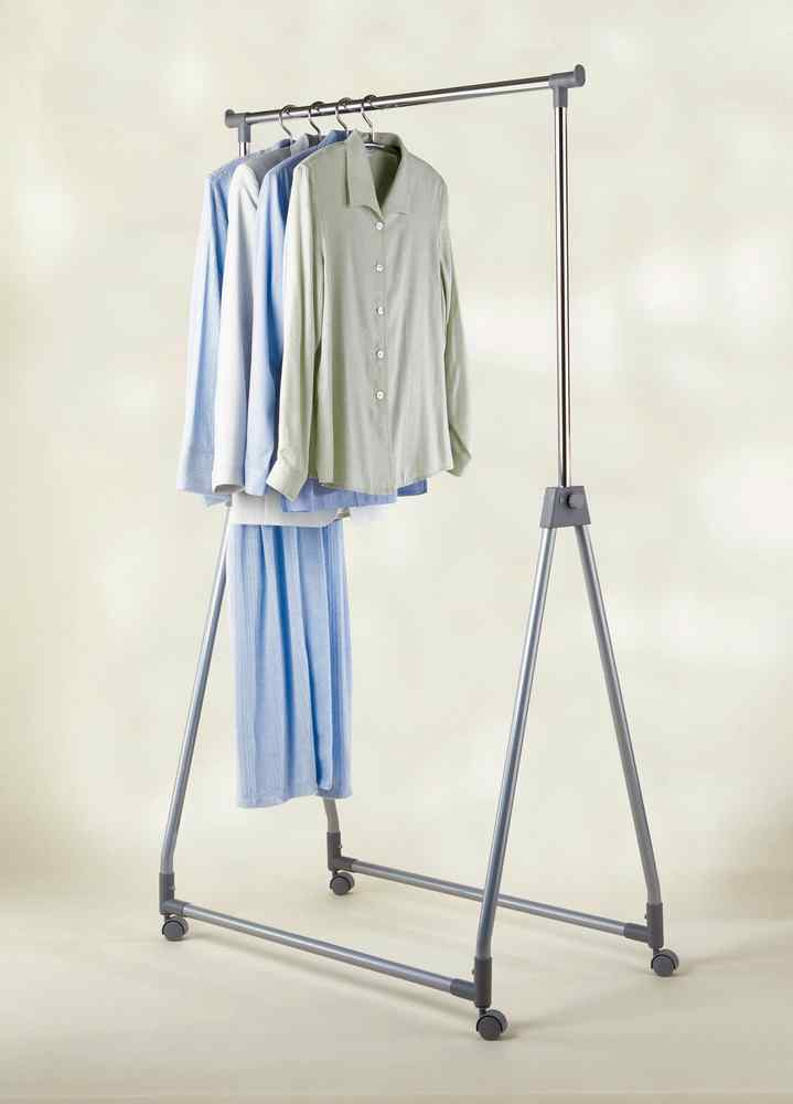 Wenko Collapsible Clothes Rack mobile foldable