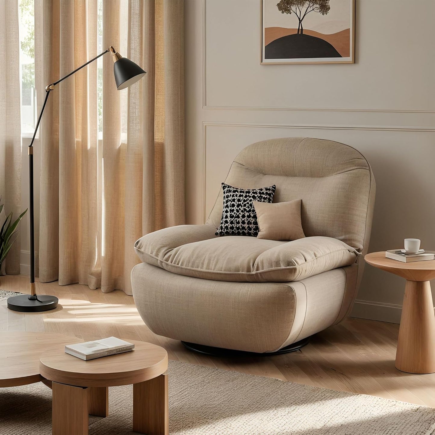 FLEXISPOT XC6 Rocking Swivel Recliner Chair