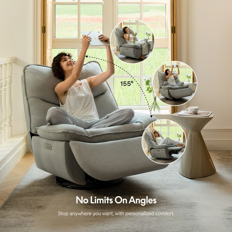 FLEXISPOT XR6 Recliner Swivel Rocking Chair