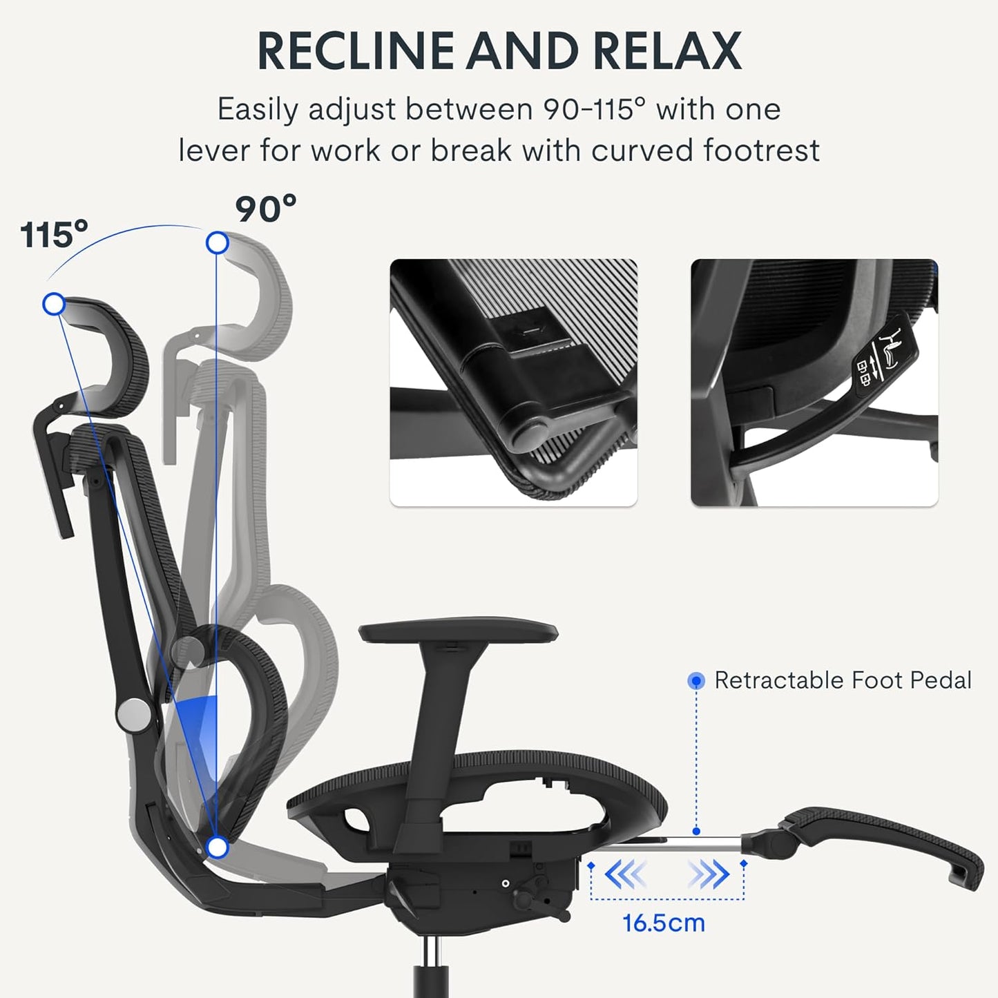 FLEXISPOT C7B Air Pro Ergonomic Office Chair