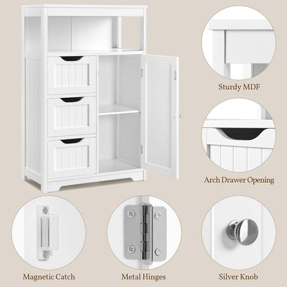 Yaheetech Cabinet Wooden Storage Organizer