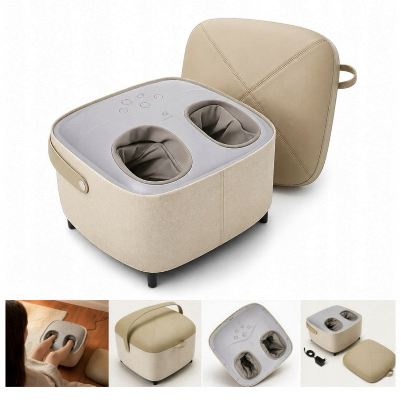 2-in-1 Shiatsu Foot Massager with Heat & Air Compression