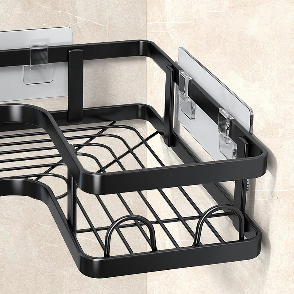 5 Pack Corner Shelf Bathroom  No Drilling, Rustproof
