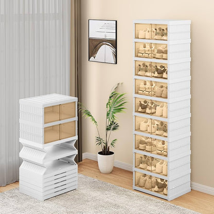 Foldable Shoe Rack Organizer Cabinet