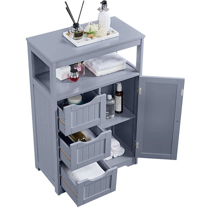 Yaheetech Storage Cabinet, Gray