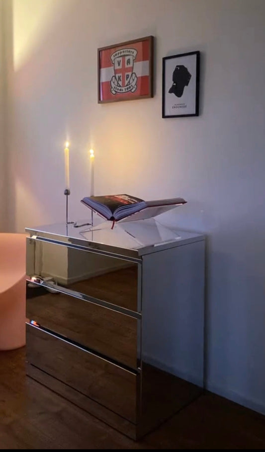 Valour Mirrored 3 Drawer Wide Chest