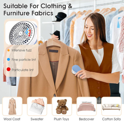 Fabric Shaver Defuzzer, Lint Remover