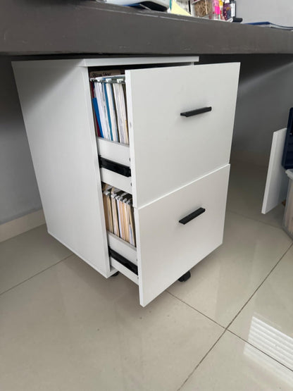Panana 2 Drawer Mobile File Cabinet