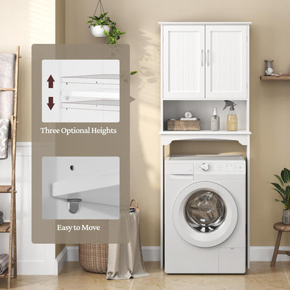 Yaheetech Bathroom Cabinet Washing Machine Cabinet