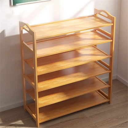 Bamboo 5 Tier Shoe Rack