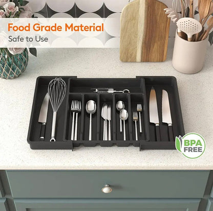 Extendable Cutlery Storage
