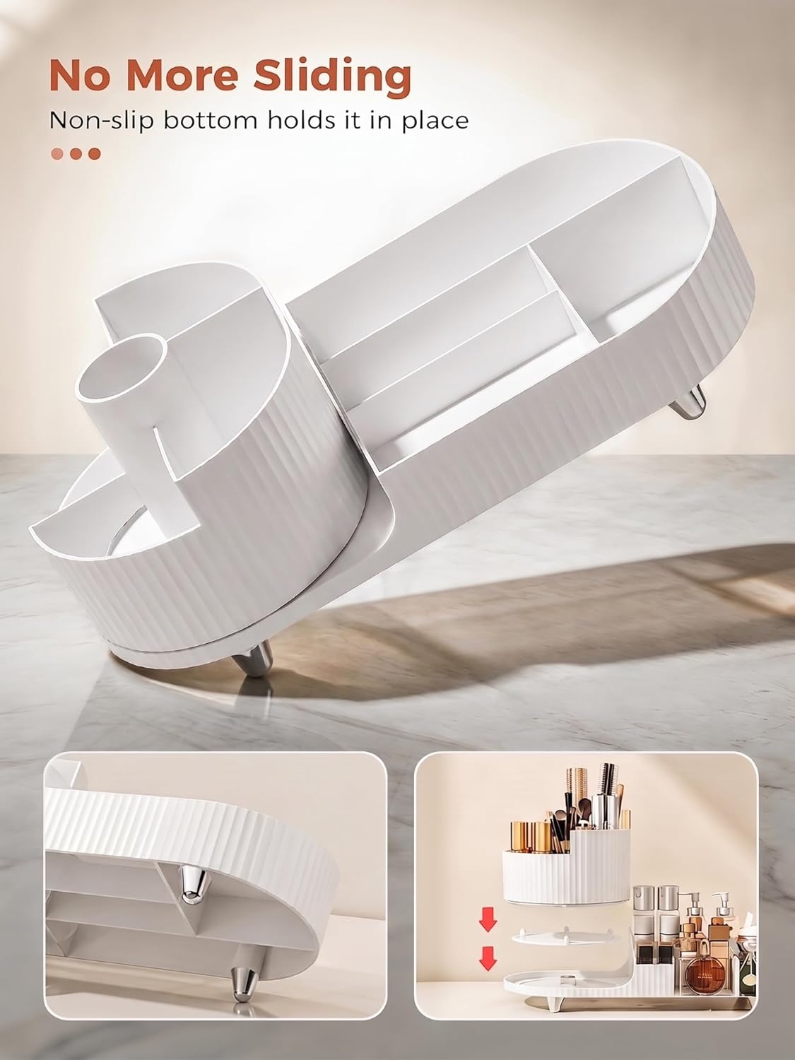 Rotating Makeup Organizer