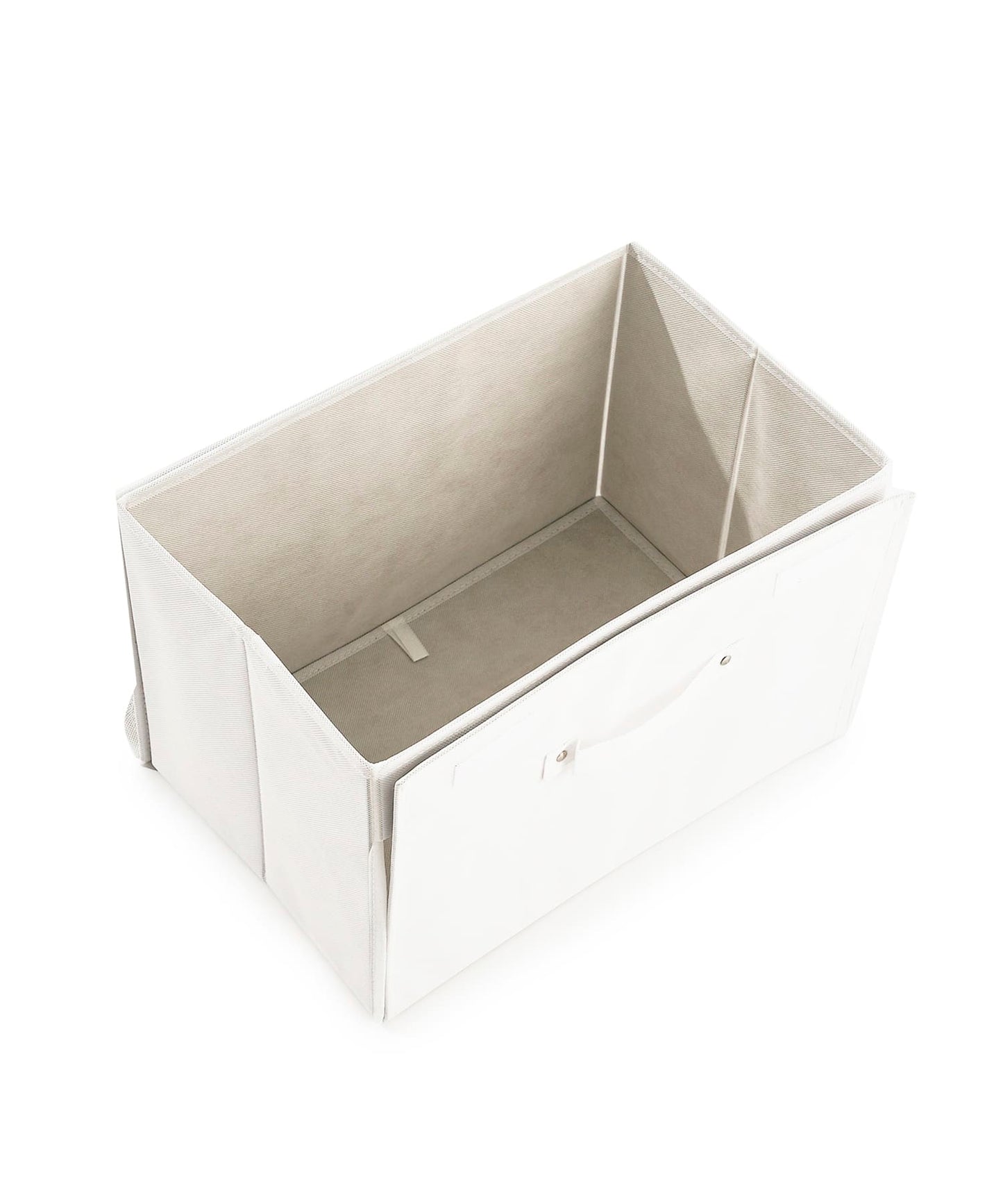 Fabric Storage Boxes with Lids and front flap, Organizers