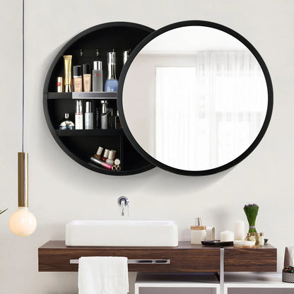 Luxsuite Mirror Cabinet Round