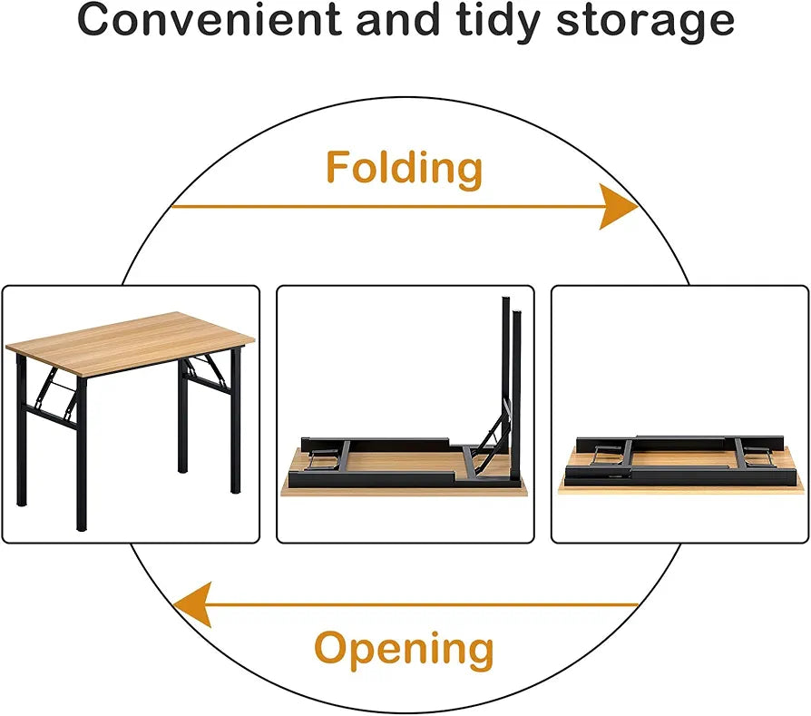 Modern Folding Table Computer Desk