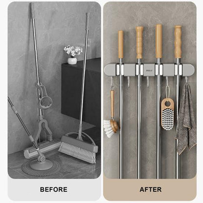Wall-Mounted Mop Holder