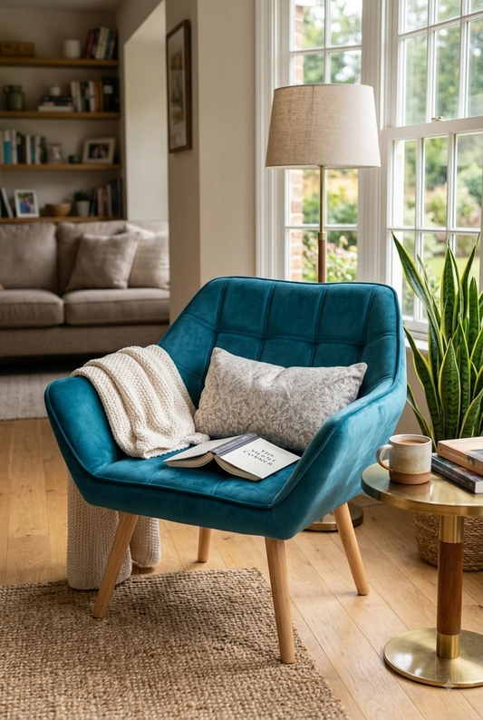 HOMCOM Single Armchair Wingback Chair