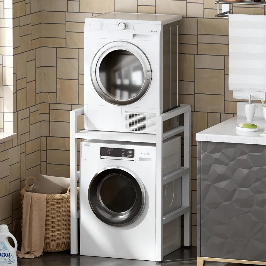 Washer Dryer Stacking Kit, Height-Adjustable Stand