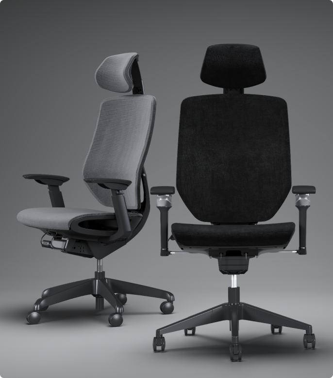 FLEXISPOT Multifunctional Fabric Ergonomic Chair (BS12 PRO)