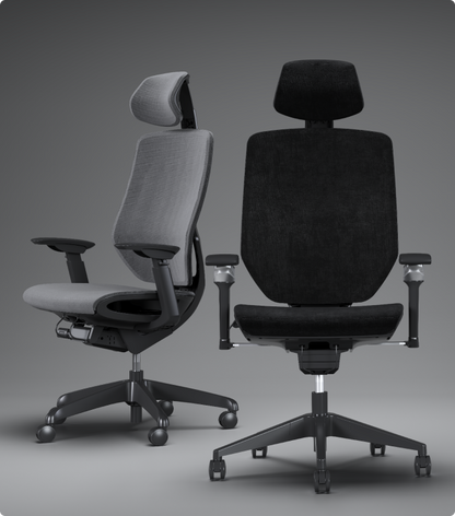 FLEXISPOT Multifunctional Fabric Ergonomic Chair (BS12 PRO)