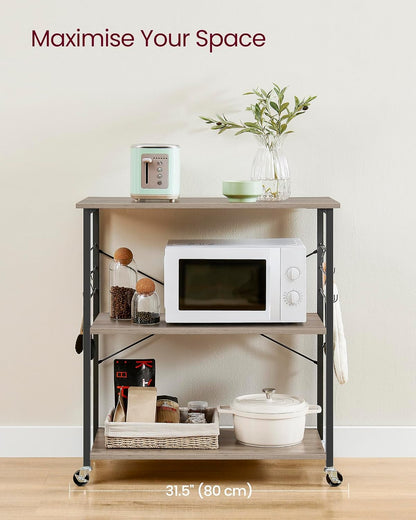 VASAGLE Serving Trolley KKS067K02