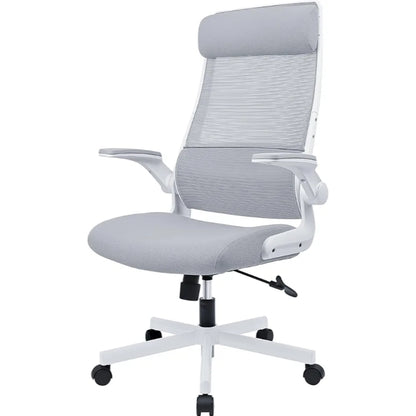 MELOKEA Gray Office Chair Ergonomic