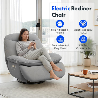 FLEXISPOT XR6 Recliner Swivel Rocking Chair
