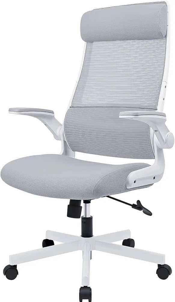 MELOKEA Gray Office Chair Ergonomic
