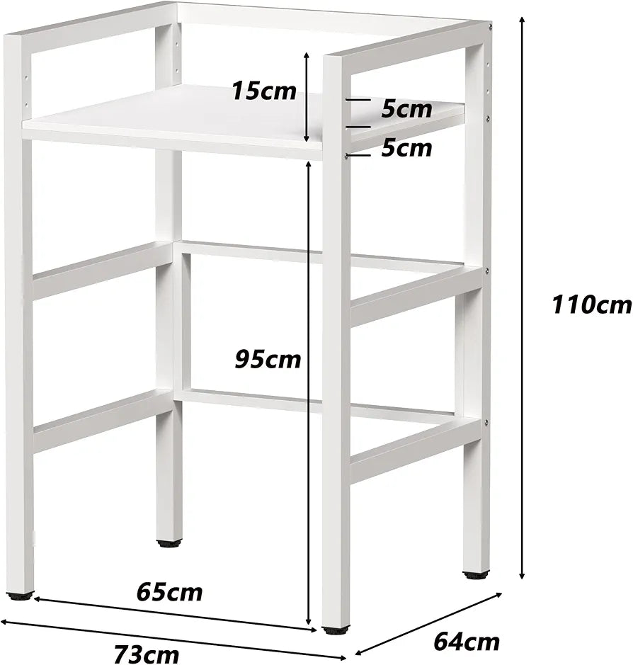 Washer Dryer Stacking Kit, Height-Adjustable Stand