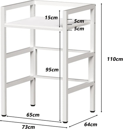 Washer Dryer Stacking Kit, Height-Adjustable Stand