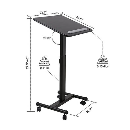 Flexispot Height Adjustable Mobile Desk MT3