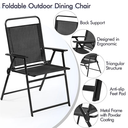 Yaheetech 2 Folding Outdoor Chair
