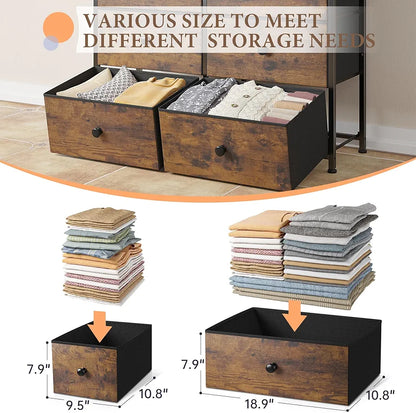 Tall Dresser Drawers