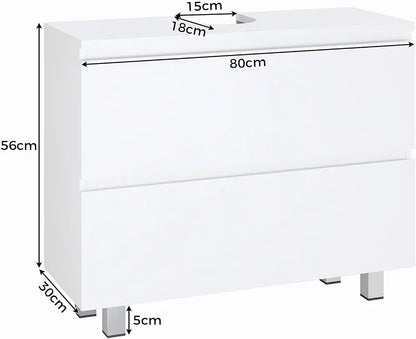 Bathroom vanity with 2 large drawers Undersink Dj503582