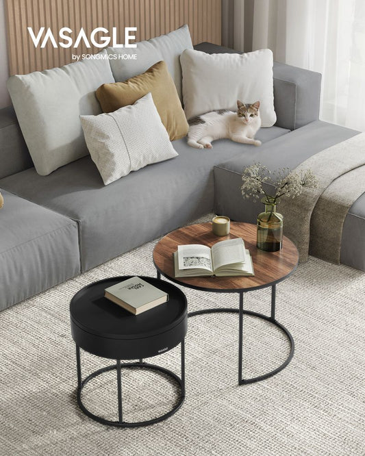 VASAGLE Set of 2 Coffee Tables