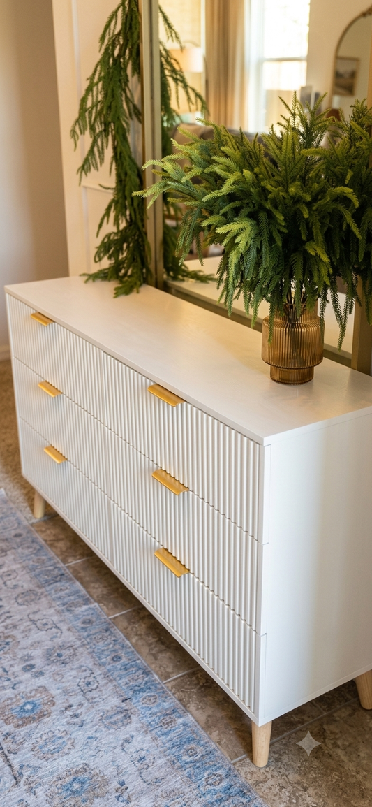 Sideboard, Chest of Drawers HKBFDC016WH0CJ