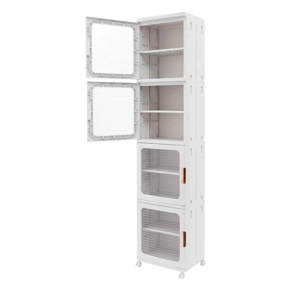 Narrow Storage Cabinet W/ Wheels