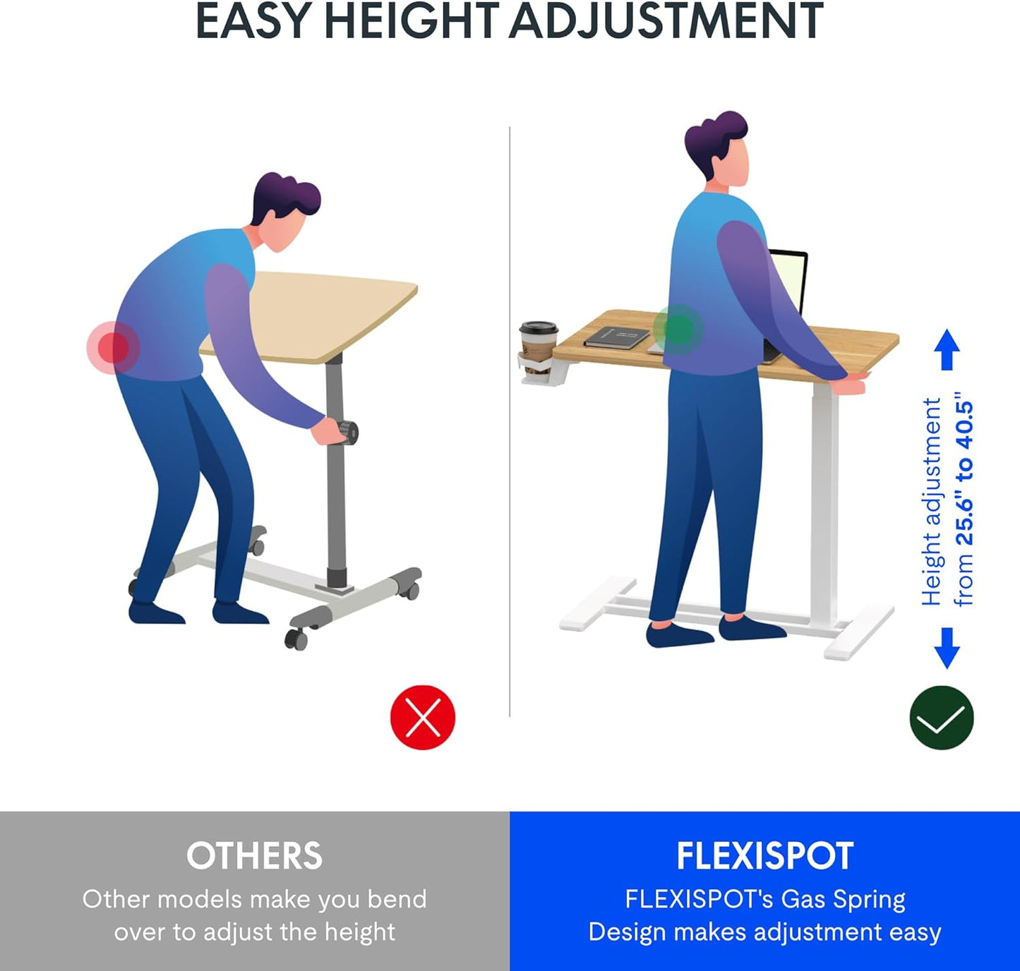 Multi-functional Adjustable Side Table