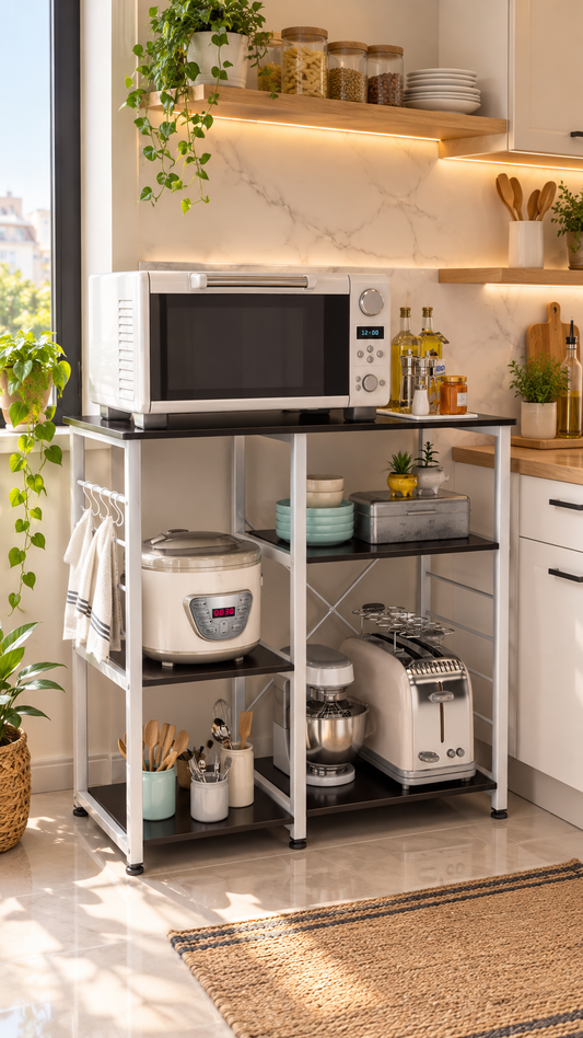 Baker's Kitchen Shelves