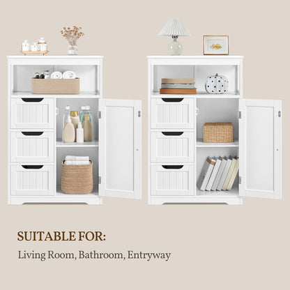 Yaheetech Cabinet Wooden Storage Organizer