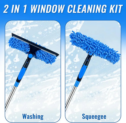 LONG Window Mop AND MICROFIBER CLEANING