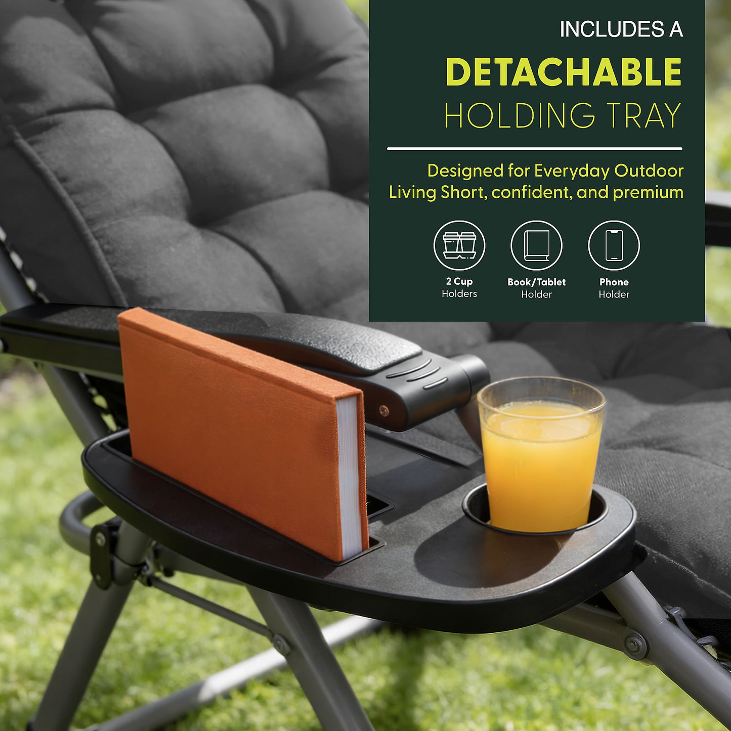 KEPLIN Chair Cushion Extra Wide Recliner