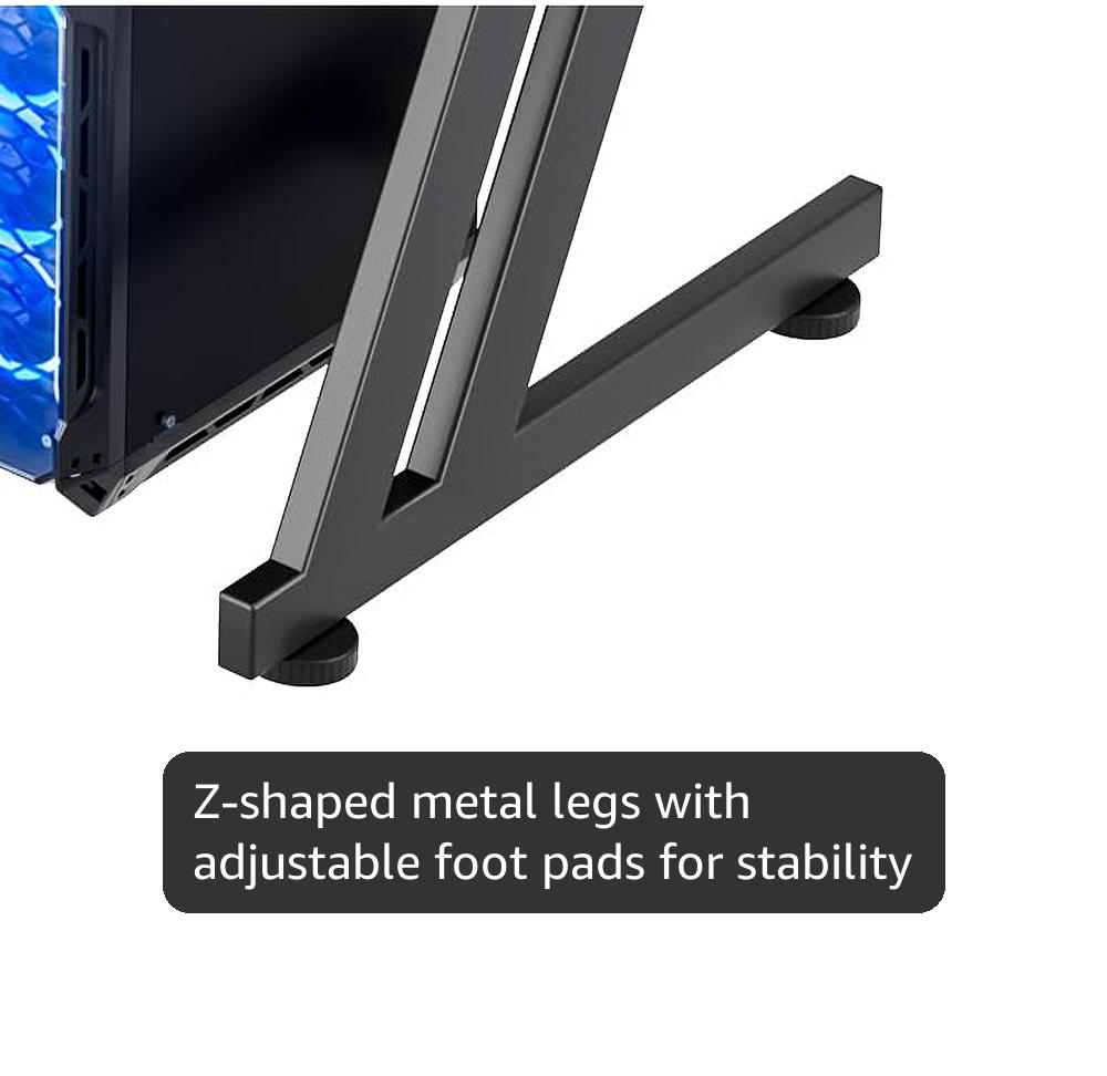 HLDIRECT ZZ12-L BLACK Desk 120cm