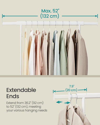 SONGMICS Clothes Rack Heavy Duty, 100 kg HSR013W01V11