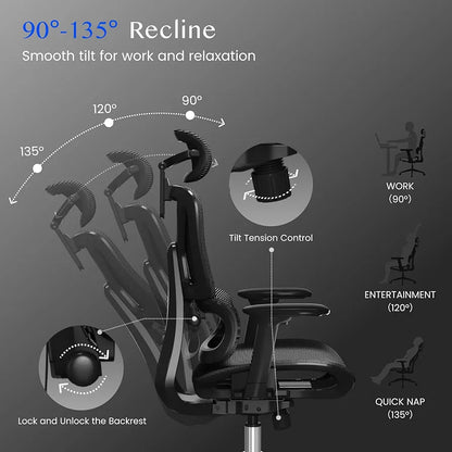 FLEXISPOT C7B Air Pro Ergonomic Office Chair