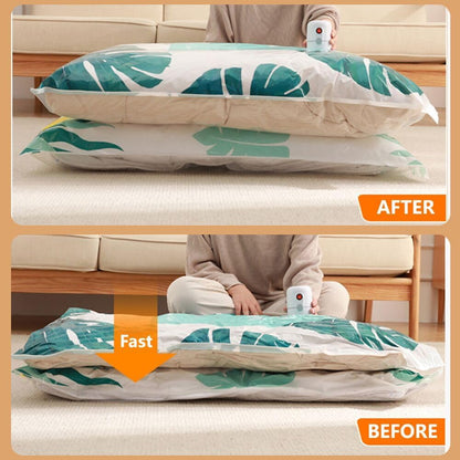 Reusable Vacuum bags(3 bags)+electric air pump